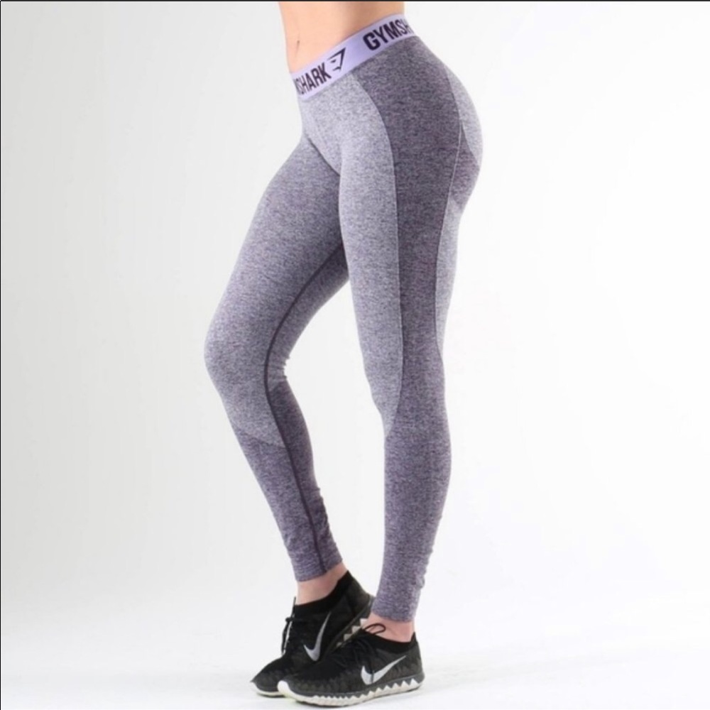 Gymshark flex purple full length leggings